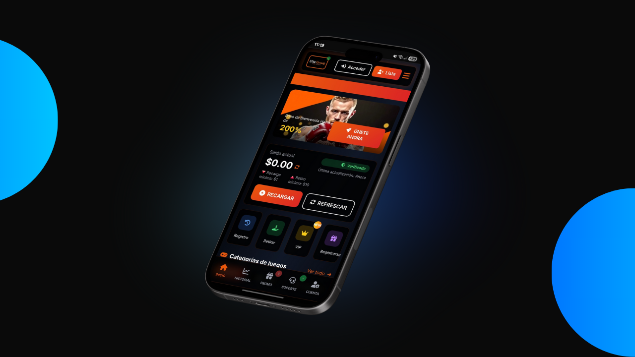 Main24 Mobile - Plataforma de gaming para Latinoamérica